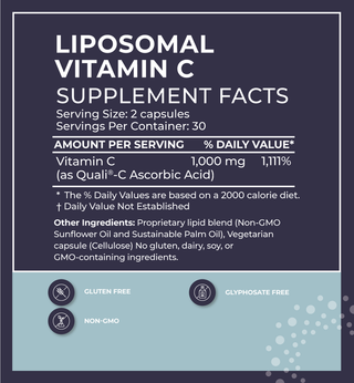 Liposomal Vitamin C X 60 Capsules