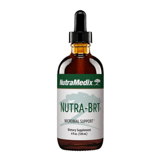 NutraMedix Nutra-BRT microbial support dietary supplement, 4 fl oz (120 mL) bottle by FMIHealth