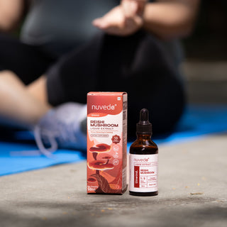 Nuvedo, Reishi Mushroom Liquid Extract for stress balance and Immunity Support x 50ml