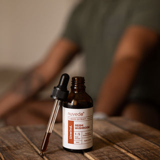 Nuvedo, Reishi Mushroom Liquid Extract for stress balance and Immunity Support x 50ml