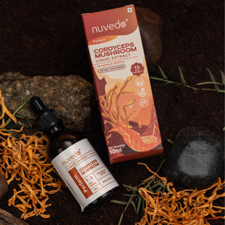 Nuvedo, Cordyceps Mushroom Liquid Extract- Endurance & Athletic Performance Support
