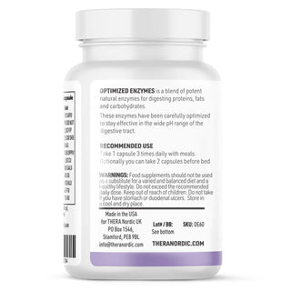 TheraNordic Optimized Enzymes Dosage