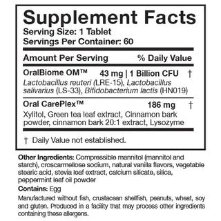 OraMax X 60 Dissolvable Tablets