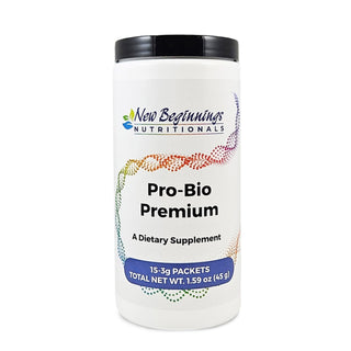 New Beginnings Nutritionals, Pro-Bio PREMIUM x 15 Packets