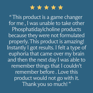 5 Star Review BodyBio PC (Phosphatidylcholine)