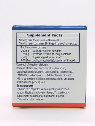PrePro -Prebiotic 60 Vegetarian Capsules