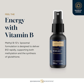 Methyl B-12 Liposomal  X 30 mL - Quicksilver Scientific