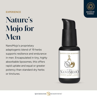 Quicksilver Scientific NanoMojo liposomal adaptogen for men