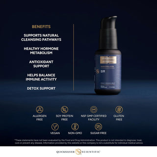 DIM Nanoemulsion, 20mg/2ml X 50 ml - Quicksilver Scientific