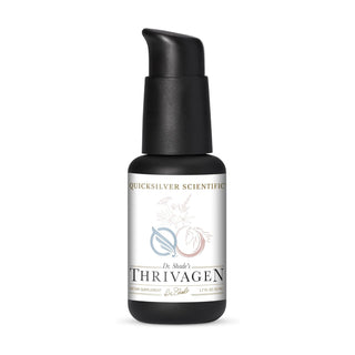 Thrivagen supplement bottle by Quicksilver Scientific 