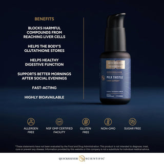 Quicksilver Scientific Milk Thistle Benefits