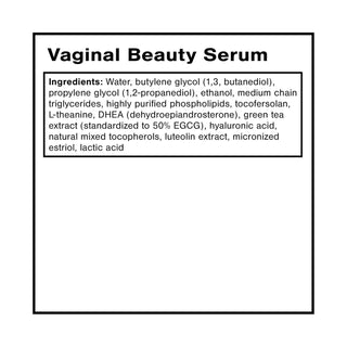 Quicksilver Scientific Vaginal Beauty Serum Ingredients