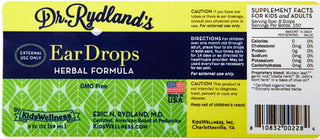 Ear Drops Herbal Formula, 2FL OZ (59 ml)