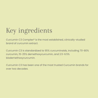 Super Curcumin Ingredients
