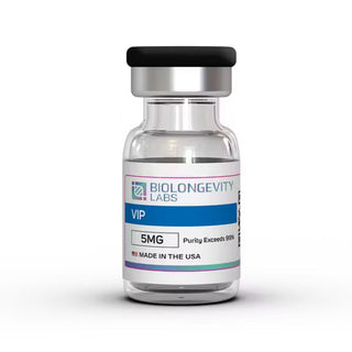 Vasoactive Intestinal Peptide (VIP) 5mg vial for research and cellular support.