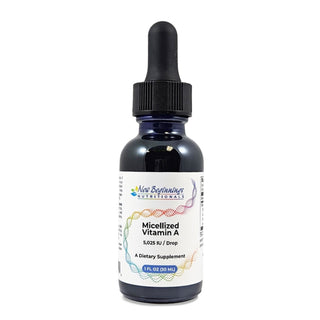 New Beginnings Nutritionals, Micellized Vitamin A X 30 ml