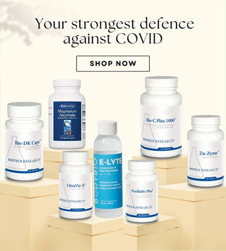 COVID defense supplements and immune support packs by Biotics Research