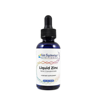 Liquid Zinc, 1.5mg/Drop X 60 ml - New Beginnings Nutritionals