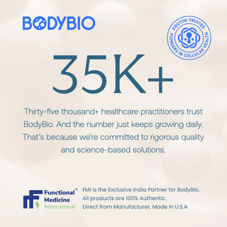 BodyBio - Trusted by 35K+ practitioners
