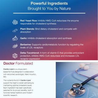 Biotics Research, Cardio-Lipid - Professional-Grade Cardiovascular Support X 270 Capsules