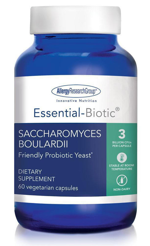 Essential-Biotic SACCHAROMYCES BOULARDII X 60 Vegetarian Capsules In stock: 13