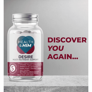 Health & Him Desire Multi-Nutrient Support 60s, Health & Him