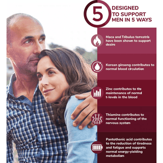 Health & Him Desire Multi-Nutrient Support 60s, Health & Him