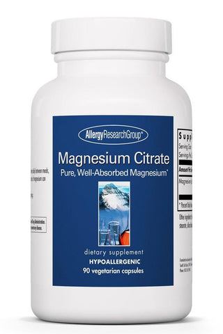 Magnesium Citrate X 90 Vegetarian Capsules