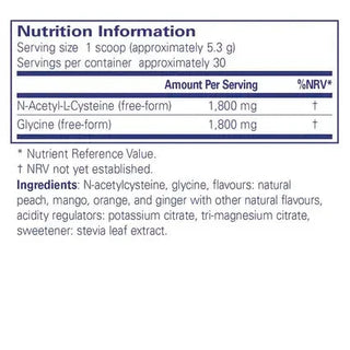 NAC + Glycine Powder - 159g