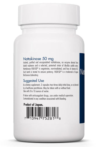 Nattokinase 50 mg NSK-SD X 90 Capsules