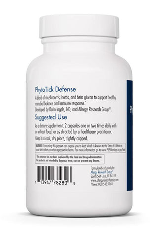 PhytoTick Defense X 120 Vegetarian Capsules