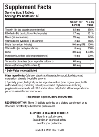 Bio-3B-G X 180 Tablets