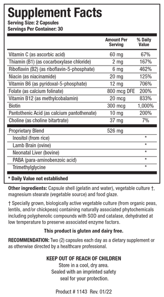 Bio-GGG-B  X 60 Capsules