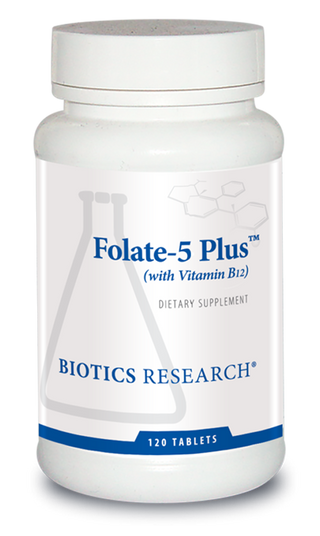 Folate-5 Plus (with B12) X 120 Tablets