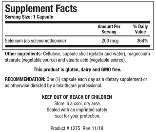 Selenomethionine X 90 Capsules