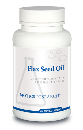 Flax Seed Oil Caps X 100 Softgel Capsules