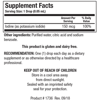 Liquid Iodine Forte X 60ml