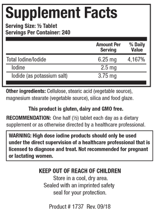 Iodizyme-HP X120 Tablets