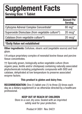 Cytozyme-AD X 60 Tablets