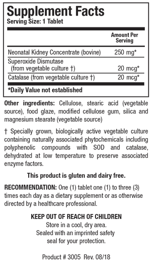 Cytozyme-KD X 60 Tablets