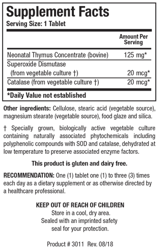 Cytozyme-THY X 60 Tablets