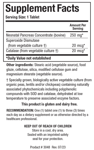 Cytozyme-PAN X 90 Tablets