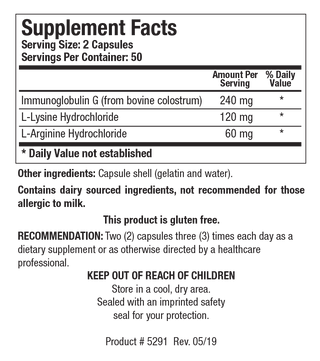 Immuno-gG X 100 Capsules