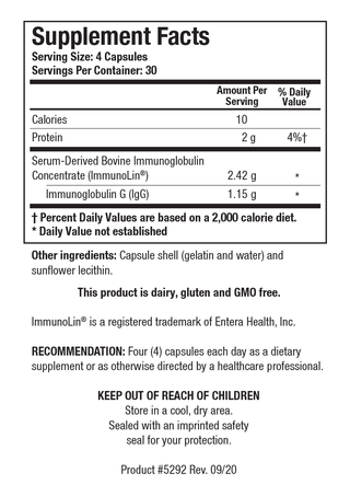 Immuno-gG SBI X 120 Capsules