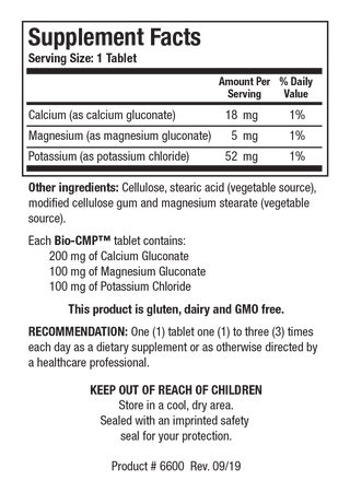 Bio-CMP X 100 Tablets