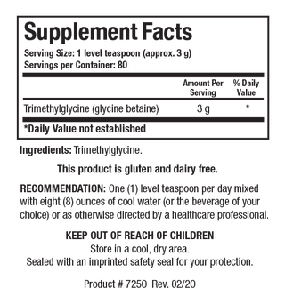 TMG POWDER FMI HEALTH