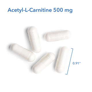 Acetyl-L-Carnitine 500mg X 100 Vegetarian Capsules