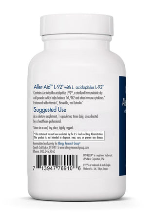 Aller-Aid L-92 X 60 Vegetarian Capsules