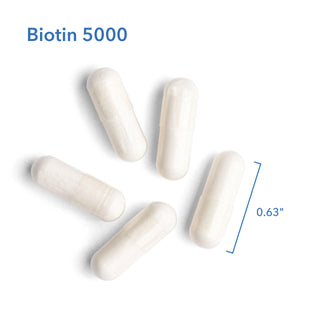 Biotin 5000 X 60 Vegetarian Capsules