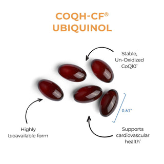 CoQH-CF Ubiquinol X 60 Softgels